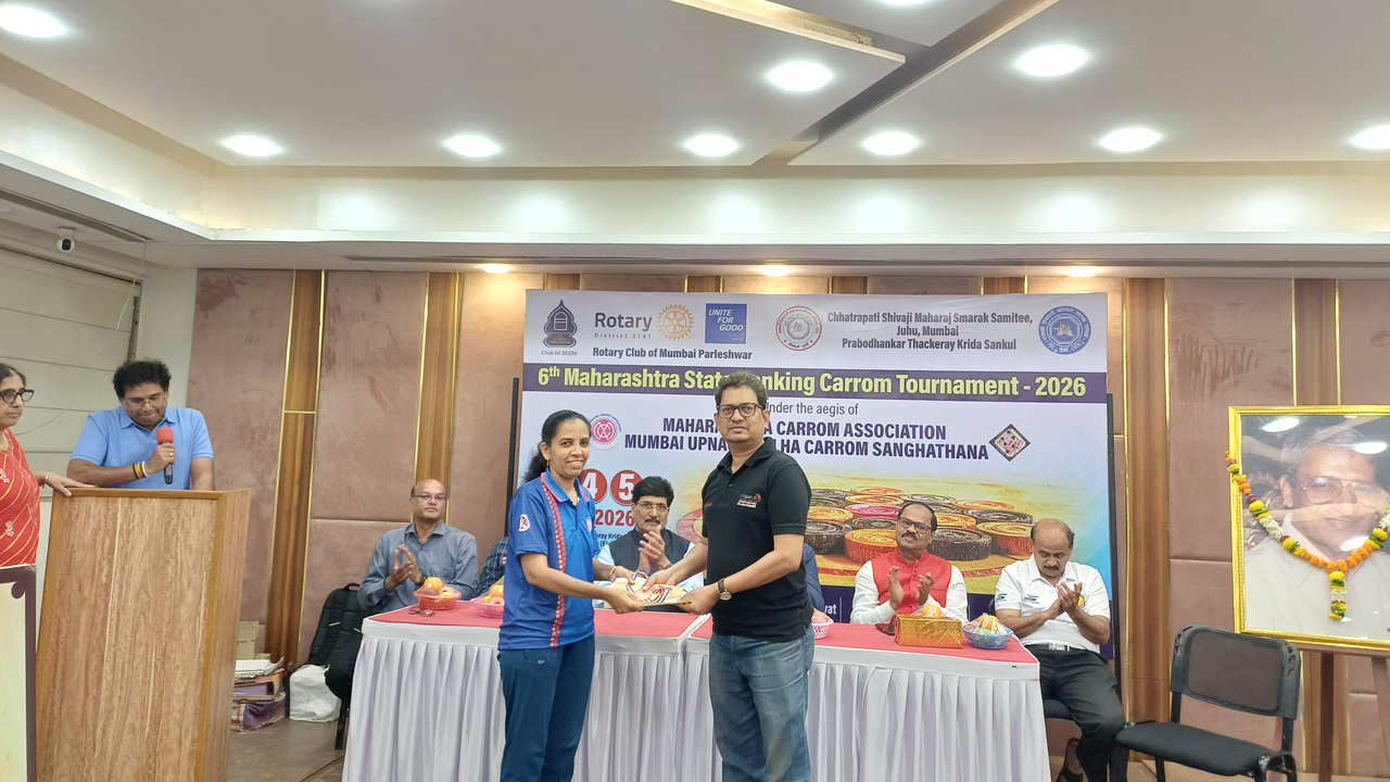 6th Rotary Club of Mumbai Parleshwar State Ranking Carrom Tournament 2026-27